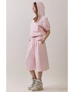 Personal Code Juno Fleece Sweat Jorts - Pink