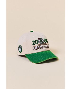 Mitchell & Ness Nba Boston Celtics Team Logo Dad Hat - Green