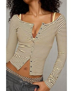 Out From Under Bec Fitted Cardigan - Multicolour