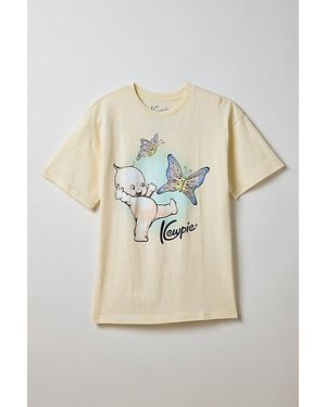 Urban Outfitters Kewpie Butterfly Graphic Tee - Natural