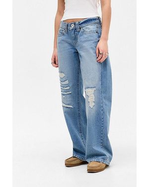 BDG Kayla Lowrider Rip Jean - Blue