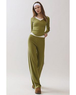 Personal Code Rumi Soft Jersey Track Pants - Green