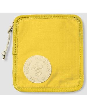 BABOON TO THE MOON Zip Wallet - Yellow
