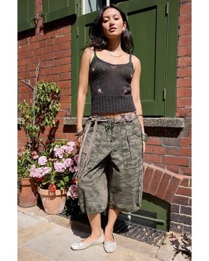 Kimchi Blue Lofty Embroidered Cami - Black