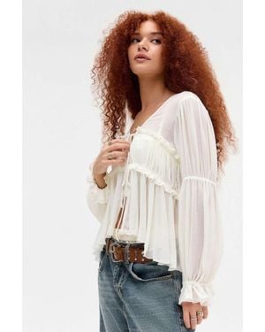 Kimchi Blue Amelia Blouse - White
