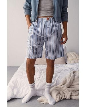 Hanes Uo Exclusive Woven Boxer Short - Blue