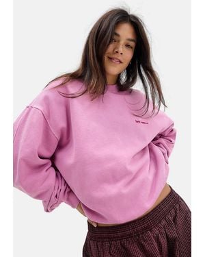 iets frans... Crew Neck Sweatshirt - Pink