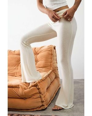 Out From Under Summer Cosy Flare Joggers - Blue