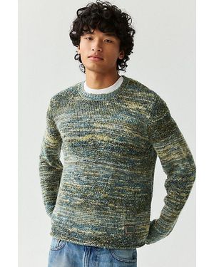 Ayker Boucle Stripe Rollneck Sweater - Green