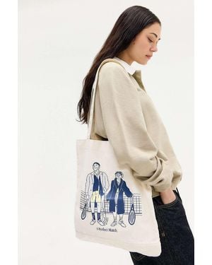 New Balance Graphic Tote Bag - Natural