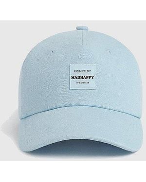 Madhappy Cooper 5 Panel Velcro Hat - Blue