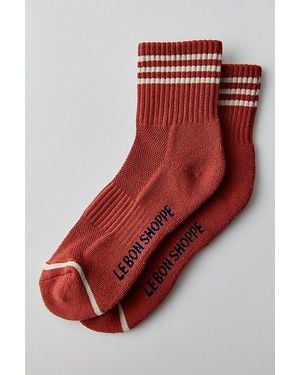 LE BON SHOPPE Girlfriend Socks - Red
