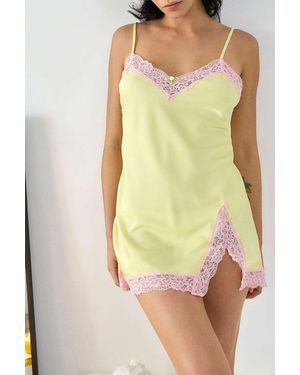 Wild Lovers Alba Slip Dress - Yellow