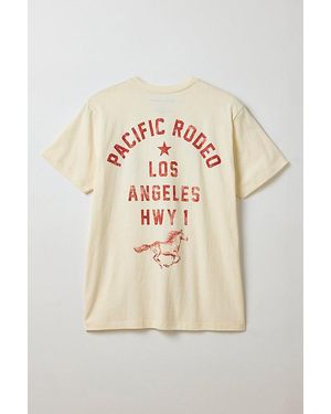 Urban Outfitters Western Rodeo La Graphic Tee - Natural