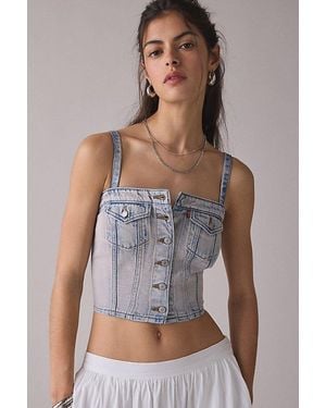 Levi's Denim Tube Top - Grey