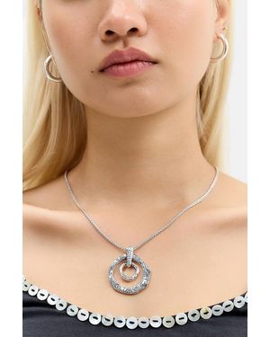 Silence + Noise Silence + Noise Etched Ring Pendant Necklace - Natural