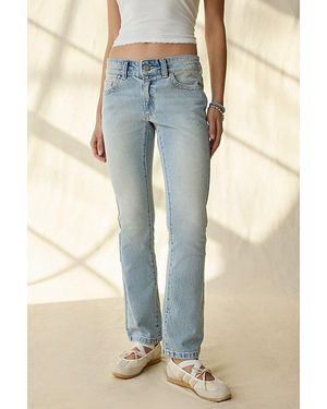 Abrand Jeans 00 Low-Rise Bootcut Jeans - Blue