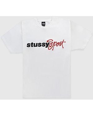 Stussy Sport Script Tee - Blue