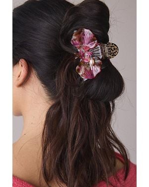 CHUNKS Orchid Claw Clip - Black
