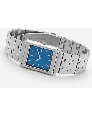 Breda Virgil Stainless Steel Analog Watch - Blue