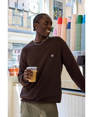 Ayker Brown Swirl Graphic Jumper