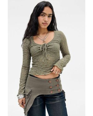 Kimchi Blue Quinn Lace Top - Green