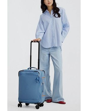 Kipling Spontaneous Carry-On Rolling Luggage - Blue