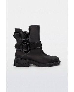 Melissa Bang Buckled Ankle Boot - Black