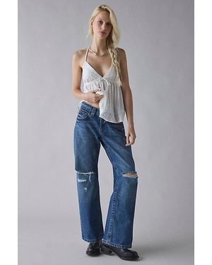 BDG Kayla Destructed Low-Rise Jean - Blue