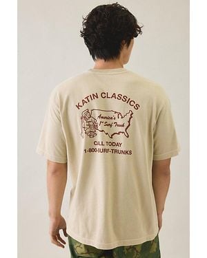 Katin States Graphic Boxy Fit Tee - Natural