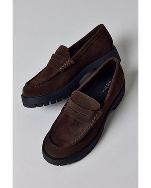 Steve Madden Langsten Platform Loafer - Black