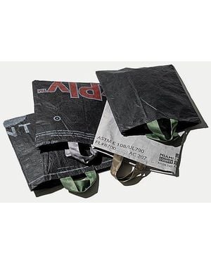Puebco Recycled Tarp Tote Bag - Black