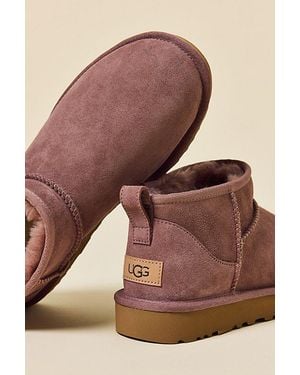 UGG Classic Ultra Mini Ankle Boots - Brown