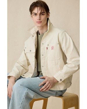 Levi's Sunrise Canvas Trucker Jacket - Natural