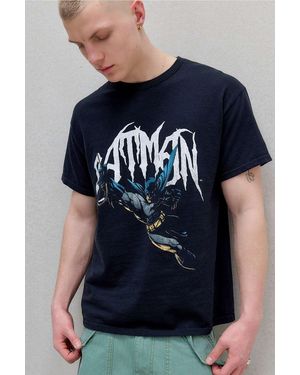 Urban Outfitters Uo Batman Grappling T-shirt - Black