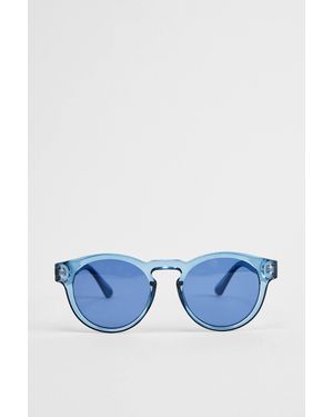 Urban Outfitters Uo Navy Capri Sunglasses - Blue