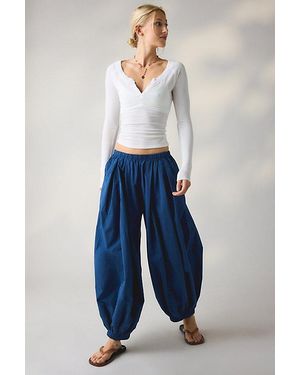 BDG Cloud Low-Rise Baggy Balloon Pant - Blue