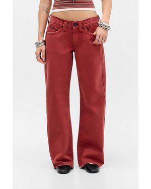 BDG Kayla Lowrider Jeans - Red