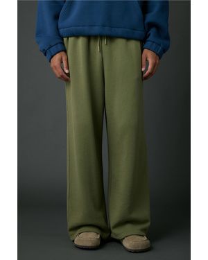 Standard Cloth Olive Open Hem Joggers - Green