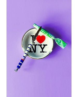 Burner Babe Beaded J Clip - Purple