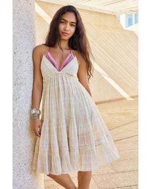 Kimchi Blue Phoebe Midi Dress - Natural
