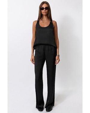 WeWoreWhat Deep U Tank Top - Black