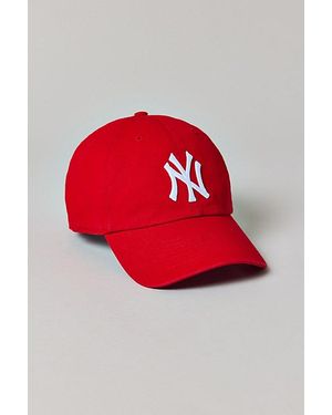 '47 Mlb New York Yankees Clean Up Hat - Red