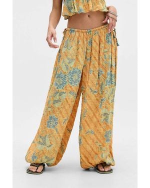 Out From Under Beach Bum Balloon Trousers - Yellow