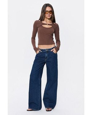 Abrand Jeans 99 Low Baggy Jean - Blue