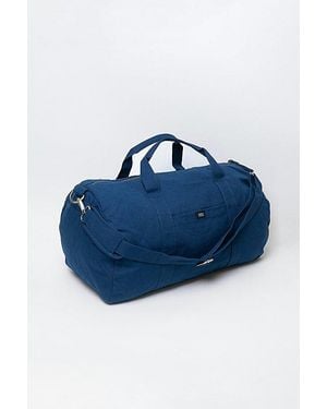 Terra Thread Organic Cotton Canvas Duffle Bag - Blue