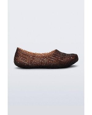 Melissa Campana Papel Hug Jelly Ballerina Flat - White