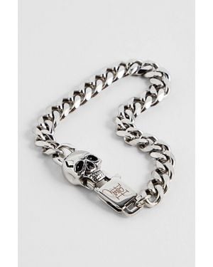 Ed Hardy Skull Bracelet - Grey
