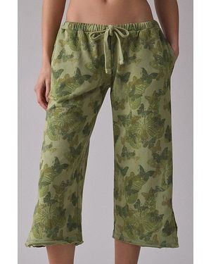 Out From Under Spring Breaker Slouch Capri Pants - Green
