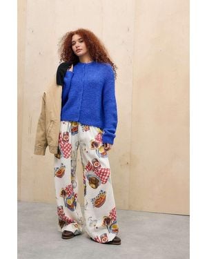 Kimchi Blue Caroline Smock Trousers - Blue